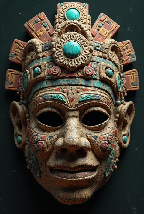 Have you invented a mask from an ancient Mayan civilization