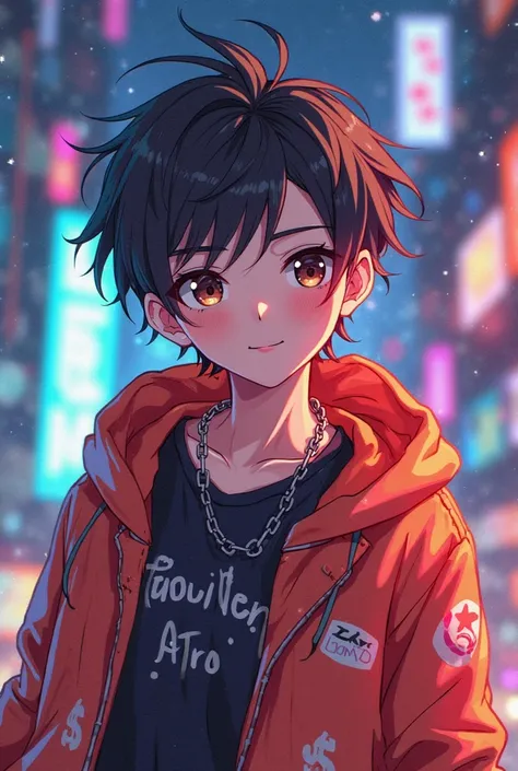 Gamerfleet a youtuber in anime style