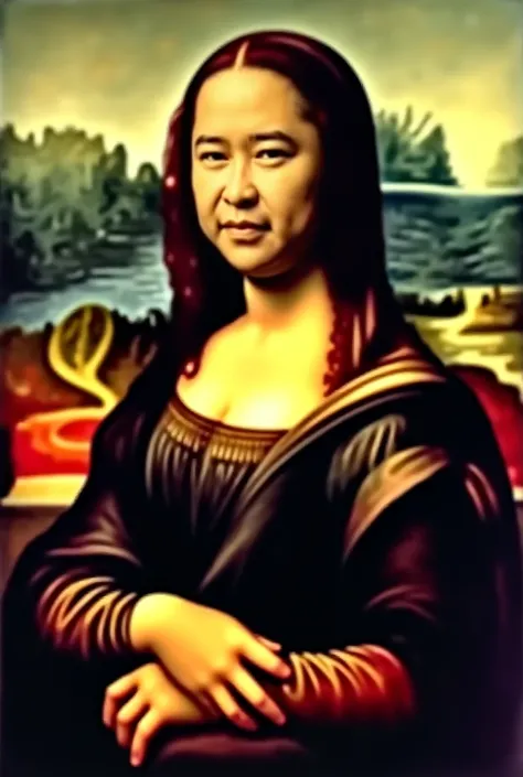 creates an image style called "Classical art" Or "Renaissance art" It is an art form inspired by the Renaissance in Europe, especially paintings that look like Mona Lisa, changing to the attached reference figure.