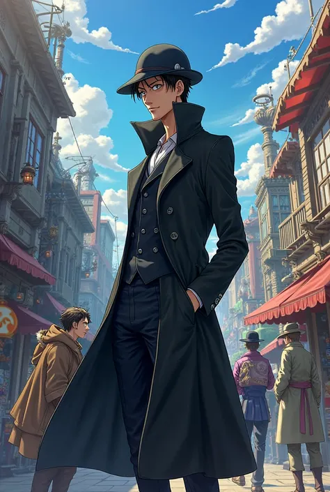 Create a Sherlock Holmes character in the One Piece universe,