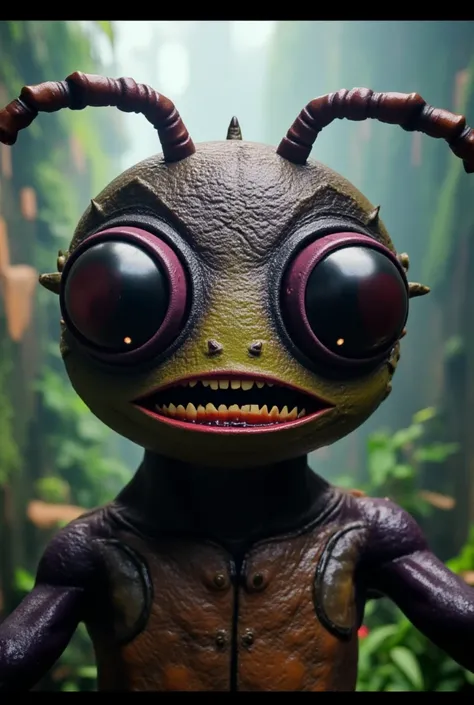 Create an insect with this face