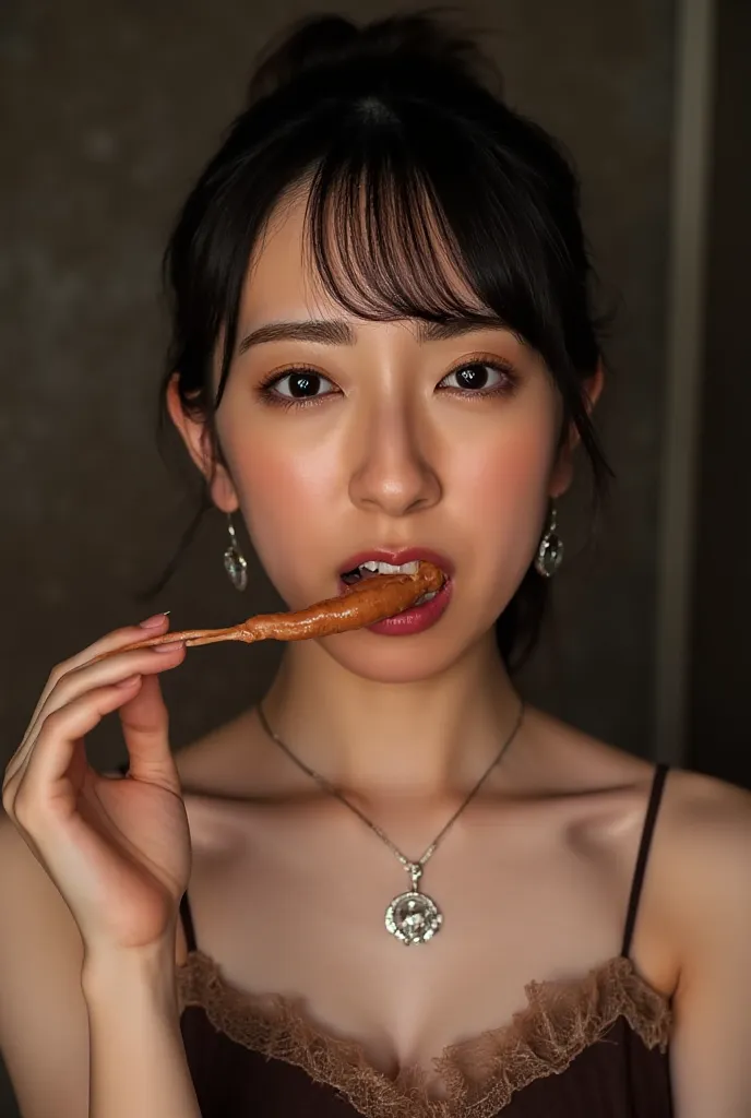 ( is present, photo- is present:1.37), ( top quality,  Masterpiece:1.2), 8k,  RAW Photo ,  high resolution photo,  extremely detailed,  intricate details,  sharp details,  sharp concentration,  portrait ,  is looking at the camera, Alone,  Japanese Women, ...