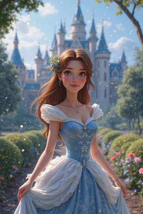 A human Cinderella from Disney  