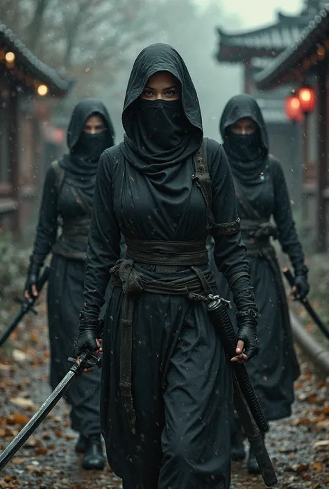 G.i Joe Japanese Women Ninja Black Clan 