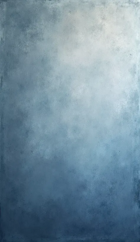 A textured gradient background transitioning from deep blue at the top to a lighter grayish-blue at the bottom. The surface has a rough, canvas-like texture, giving it an artistic and slightly grainy appearance. The gradient creates a calming and atmospher...