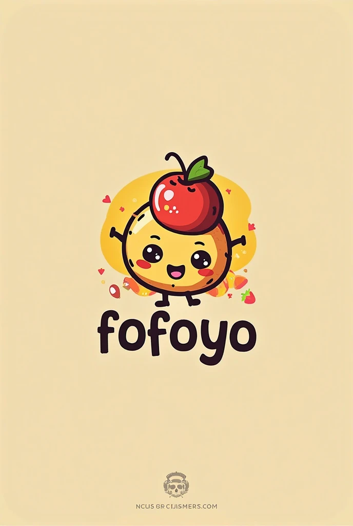 ood and beverage logo, with the inscription "FOFOYO" 