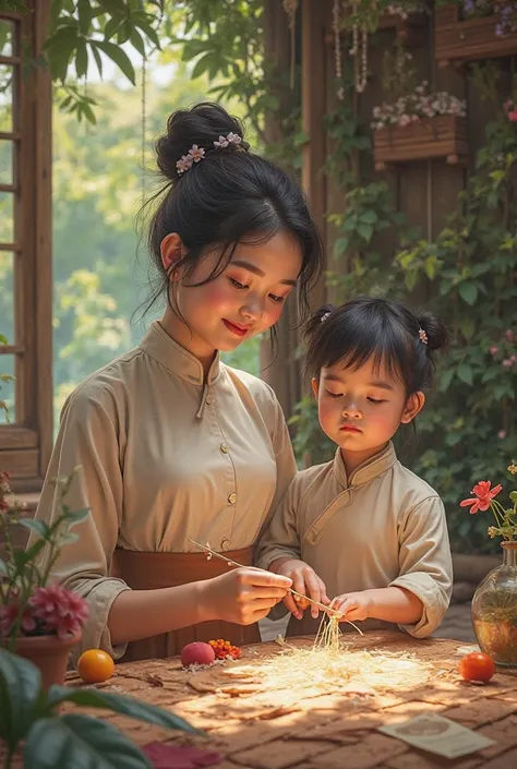 Story "Bun village may áo cho chồng" is a folk tale, that carries a deep sense of identity writing Vietnamese culture, especially in traditional craft villages.

Bun village, According to legend, is a small village, where people famous for weaving and sewi...