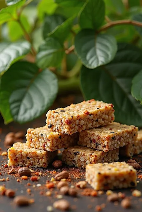 Create insect food bars 