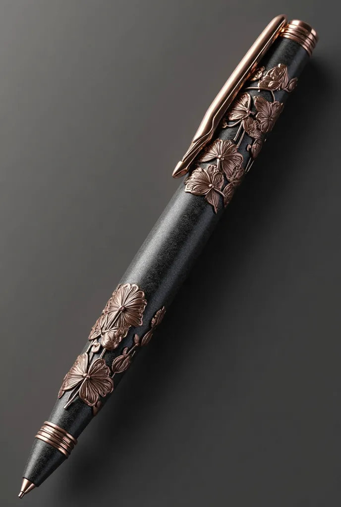 ### 1. **Pen Body Design**
   - ** material :** Matte black granite. This material gives a feeling of robustness and elegance, in addition to being durable and unique, as each stone has its own veins and textures.
   - ** Format:** The body of the pen may ...