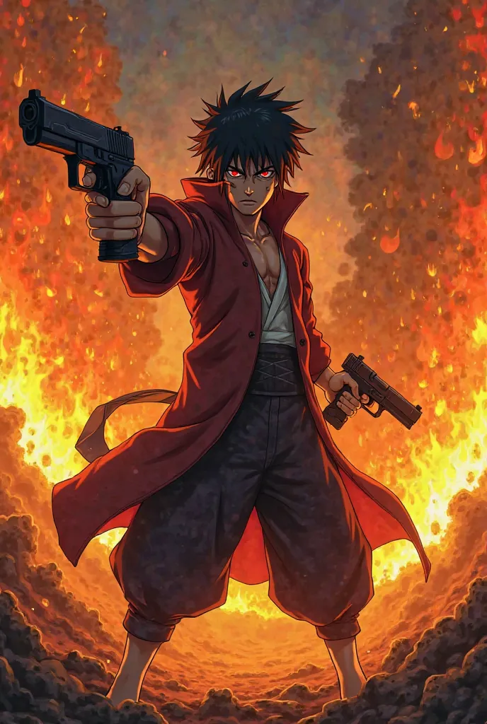 A frre fire thumbnail sasuke add guns add character 