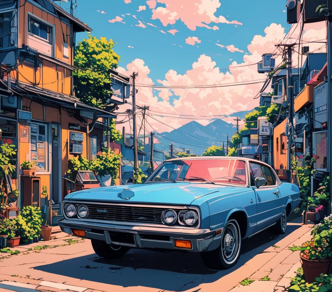  lo-fi,Every day is a good day,Don’t Worry, Be Happy,blue sky(Highest quality:1.2, ( magazine cover :1.1, be familiar with,  latest,  vibrant, high contrast,  masterpiece:1.2, Highest quality,  BEST AESTHETICS), Proximity,Highest quality, 8k, very detailed...