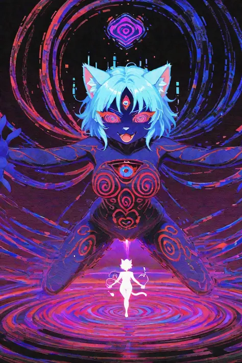 Furry wlw yiff, yiff lesbian, cat girl, Glitch art shoegaze hazey scary succubus porn, glitch art, Picasso, abstract, oil pastel, spiritual, symbolism, evil, glitchy, demonic wlw hentai giant bug eyes, root chakra anal porn, third eye activation, root chak...