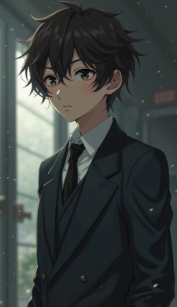 Name:  Ayanokoji Kiyotaka

Age : s

Appearance:  Ayanokoji is a young man of average height ,  with a relaxed posture that hides your true nature . Her hair is a dark brown hue, slightly disheveled,  falling unpretentiously over his forehead .  His eyes ar...