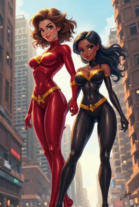 elastigirl and tanga 