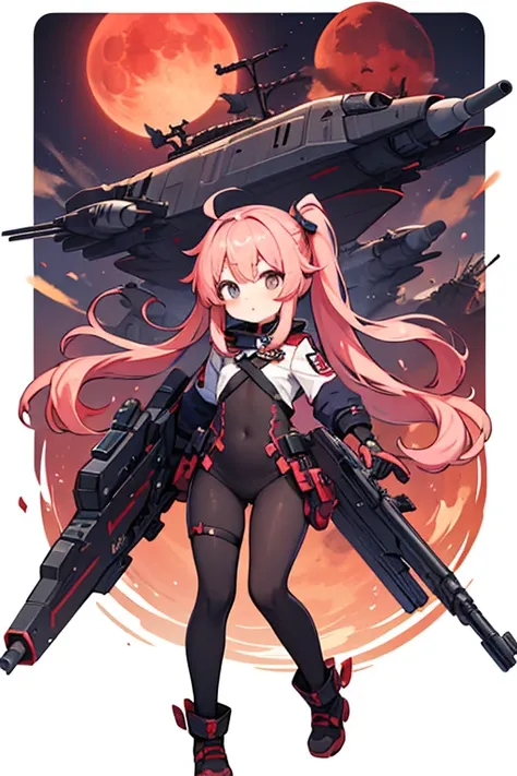 Red Moon（Kogetsu）Full body image of
Personality: is brave and confident。has a slight impression。

Appearance: has red hair in a ponytail。wears a boldly designed uniform。

Equipment: destroys enemies with a high-performance missile system。has sufficient ant...