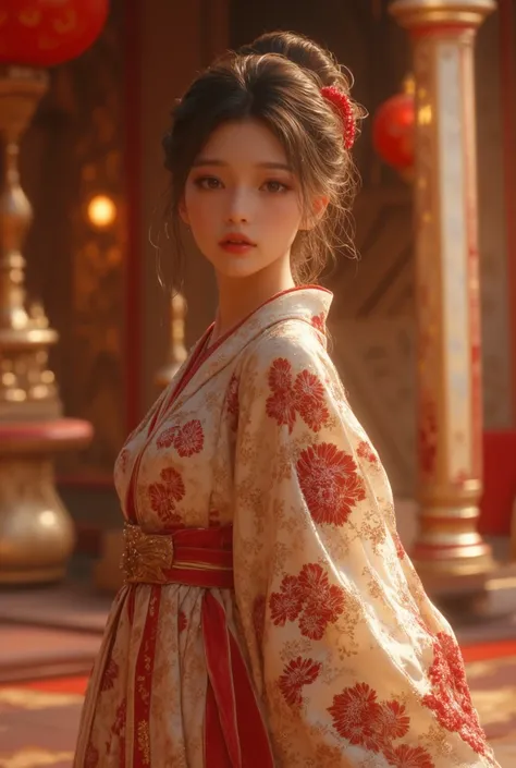 1girl, Pretty cute beautiful Chinese lady idol wear outfits and random beautiful dress, reflecting the cultural essence of the below random travel location and photo in Randomized Travel Theme:
She is gracefully dressed in an outfit inspired by a randomly ...