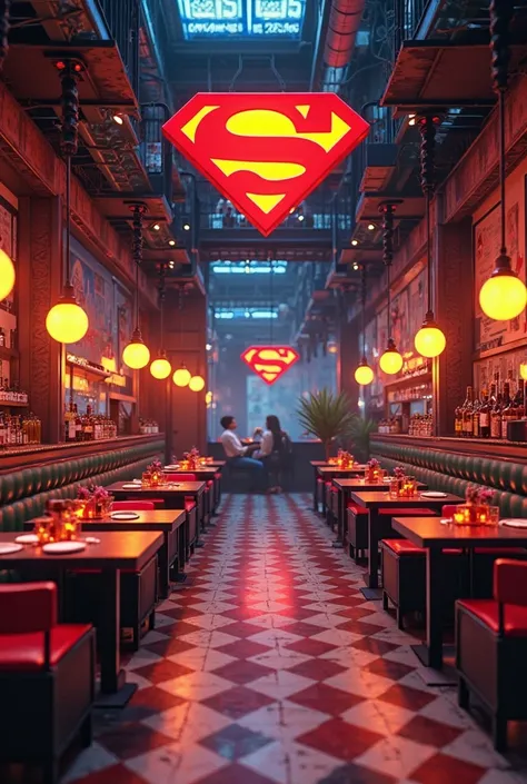 Superman and Batman in lego art, 
Designing an Immersive Hospitality Experience
 
a unique hospitality setting a restaurant and present a visual representation along with a detailed guest experience framework. This will showcase understanding of service en...