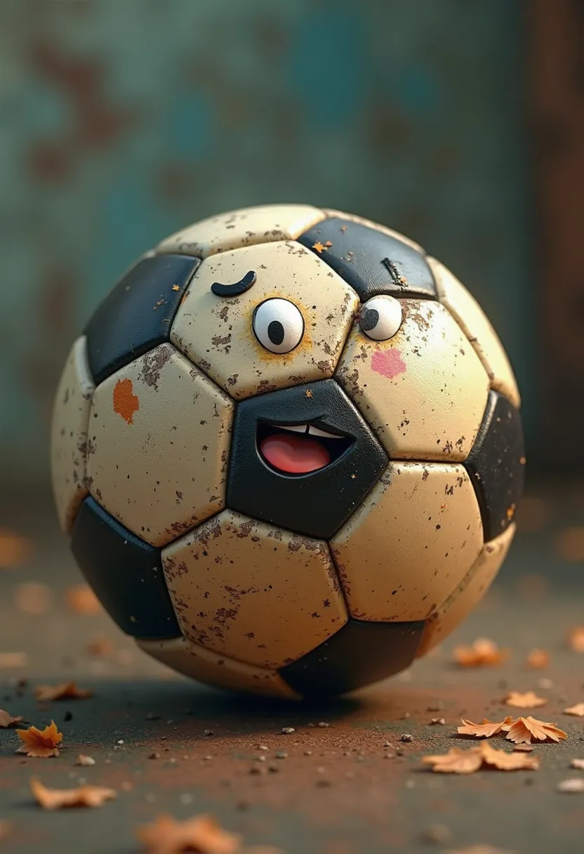 Soccer ball talking 