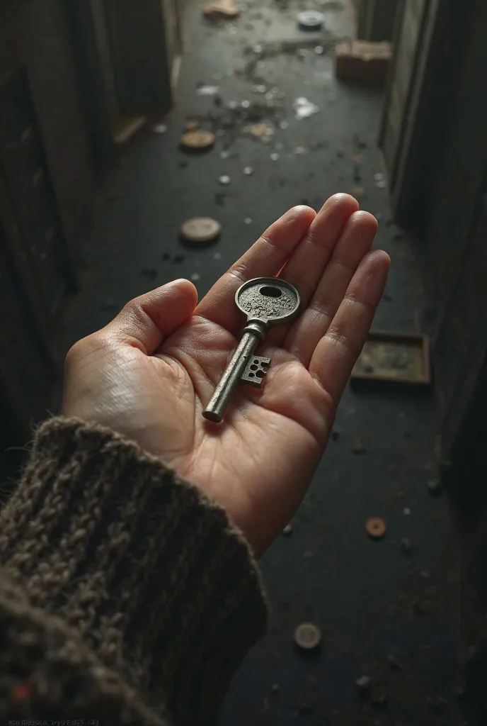 key at the room 404 simple an small key give somebody