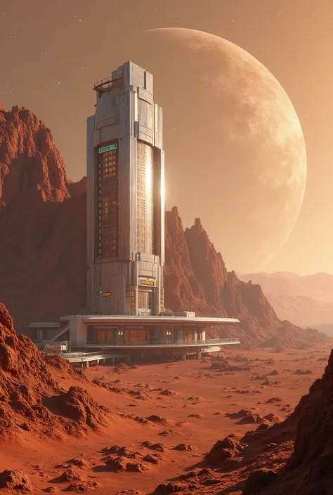 a hotel in mars