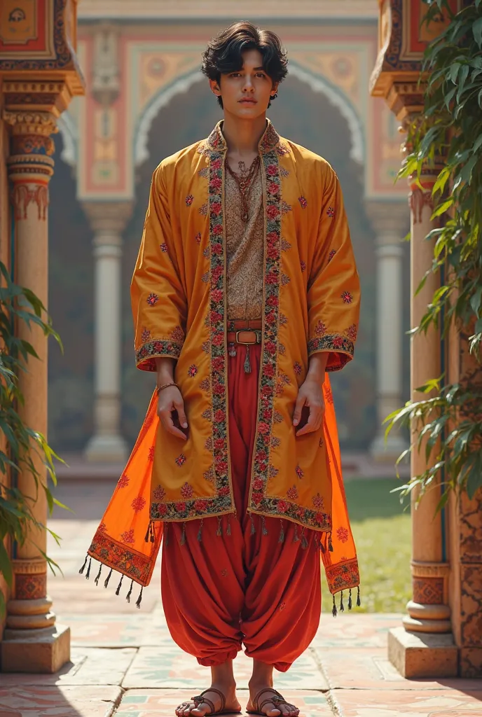 Bts member min yoongi in india attire