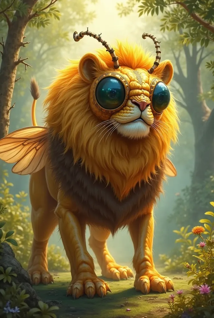 a fly lion