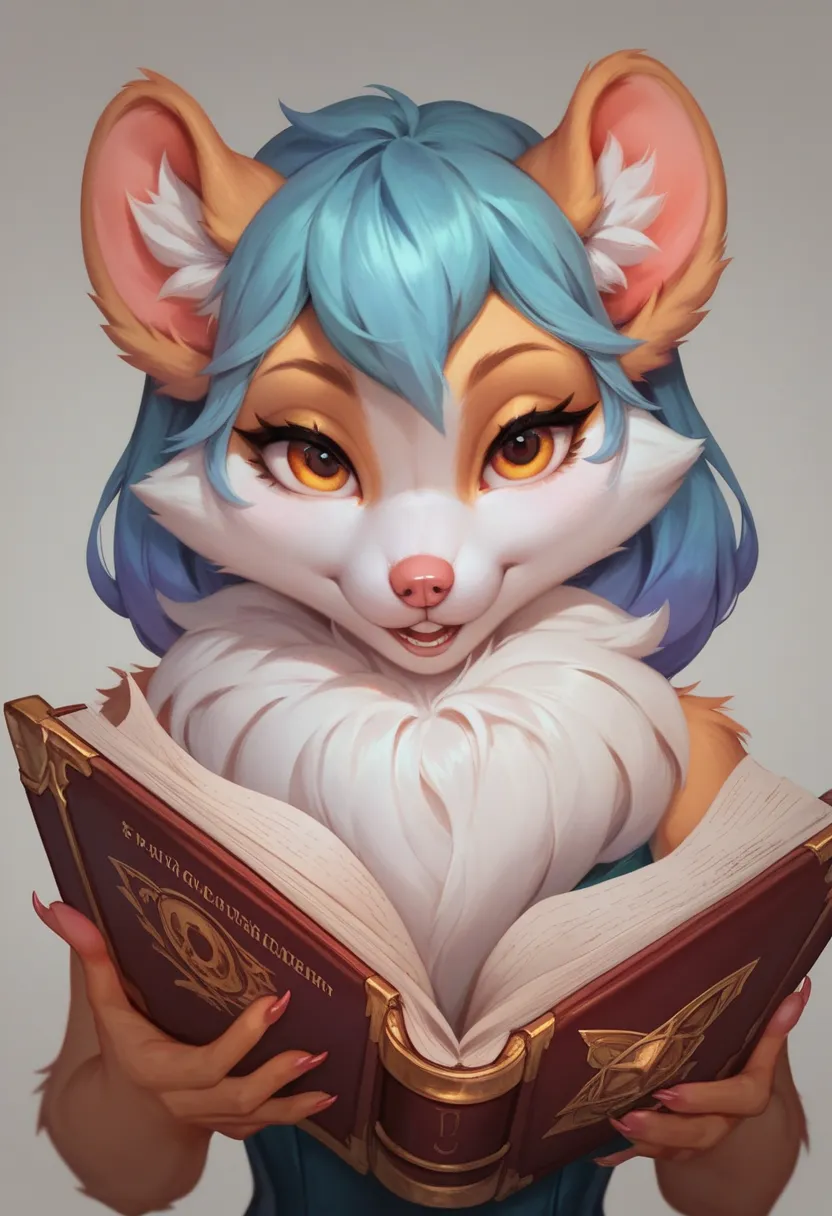 books by Jason Felix,  RPG Book Portrait , Hamster Scientist, Anthropomorphic hamster ,  fantasy RPG book illustration , Portrait of Antrofox ,  furry fantasy art , Fur Artist ,  fantasy book illustrations, by Marten Post , an Anthropomorphic hamster ,  ve...