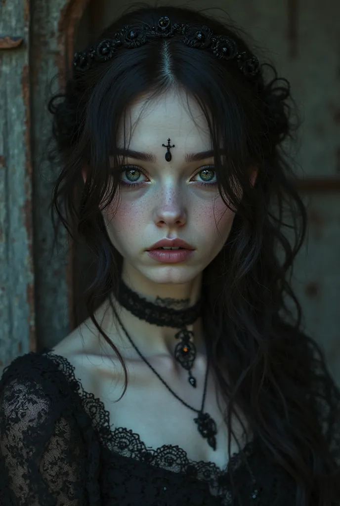 Goth cute girl