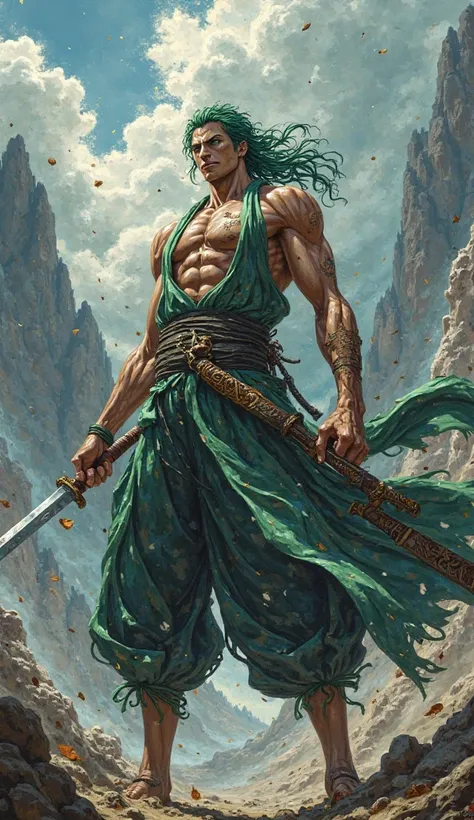 Roron Zoro as a  