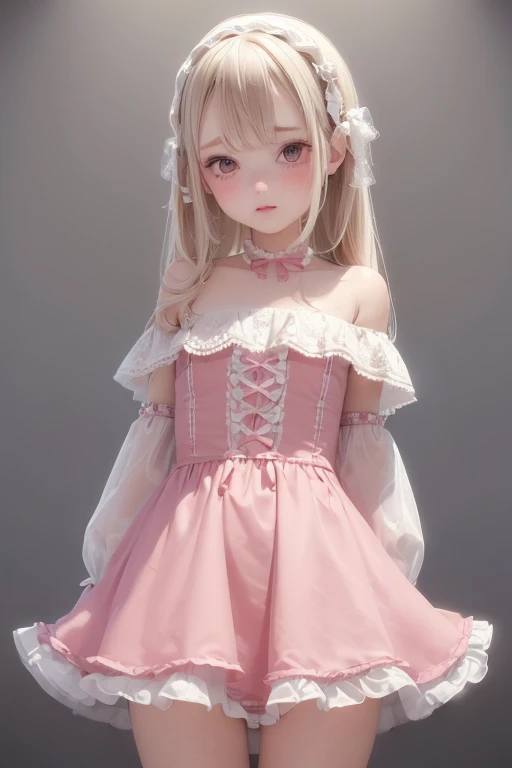 (doll-like lolita 2girls, porcelain skin, (cute droopy, glassy eyes), detailed dress, delicate facial features:1.3), (petit, ultra cute loli, 2girls:1.3), (ultra cute loli face:1.3), ((masterpiece)), ((best quality)), ((ultra detailed)), ((exquisite)), ((d...