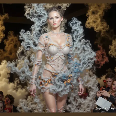 Live dancing mecha model having fun,Angel Face, devil figure,dance dynamic,Live beating mecha skeleton dancing happily in a poss,Happy Dance,Blue Red Tone Fashion Show,Catwalk,body spray art,Stunt,beautifully realistic high-definition digital painting,Scie...