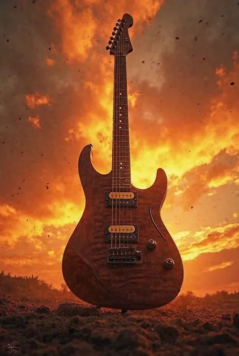 Guitar Sky Fire