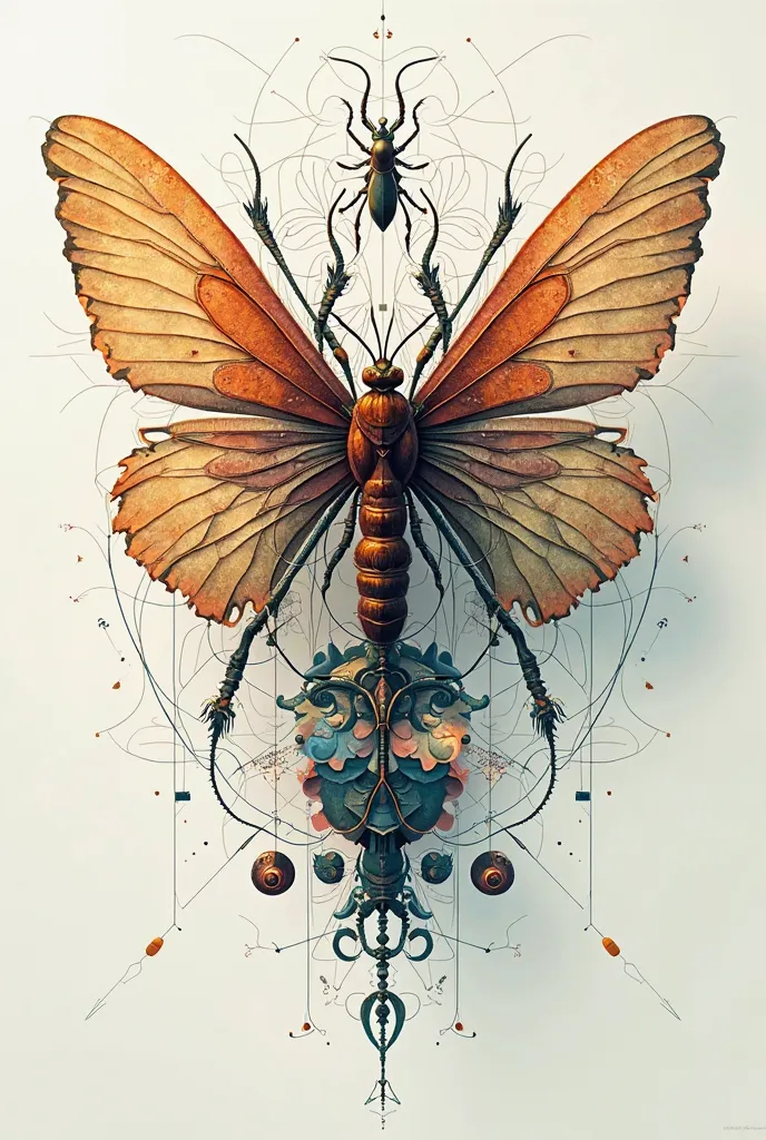 Help create insect-themed harmony contours in the Visual Arts