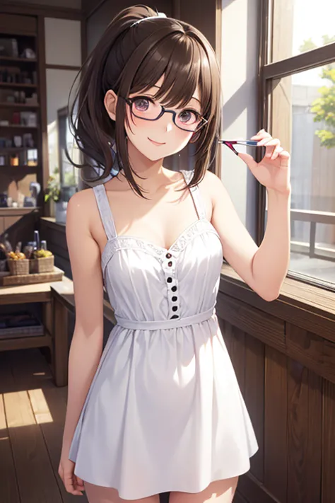  anegasaki nene, shiny brown short hair, beautiful brown eyes, smiling face, sparkling pupils, (fine grain), highly detailed eyes, highly detailed face, highly detailed eyes,, (masterpiece:1.2, best quality), ((only1 girl)), cowboy shot,cowboy shot,, 


wh...