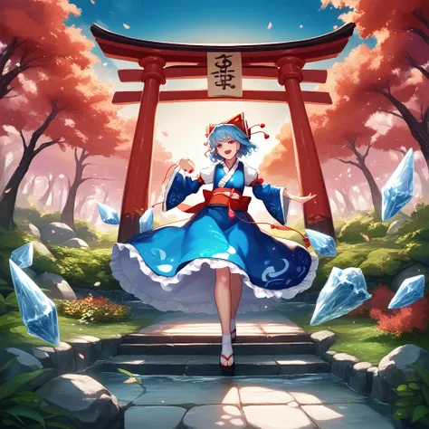 Cirno de touhou 