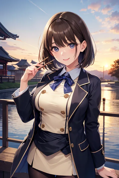  anegasaki nene, shiny brown short hair, beautiful brown eyes, smiling face, sparkling pupils, (fine grain), highly detailed eyes, highly detailed face, highly detailed eyes,, (masterpiece:1.2, best quality), ((only1 girl)), cowboy shot,cowboy shot,, 




...