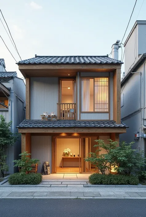 TOWNHOUSE 5 METERS LONG 15 METERS, CAPACITY 1 FLOOR 1 FLOOR, JAPANESE STYLE DESIGN 