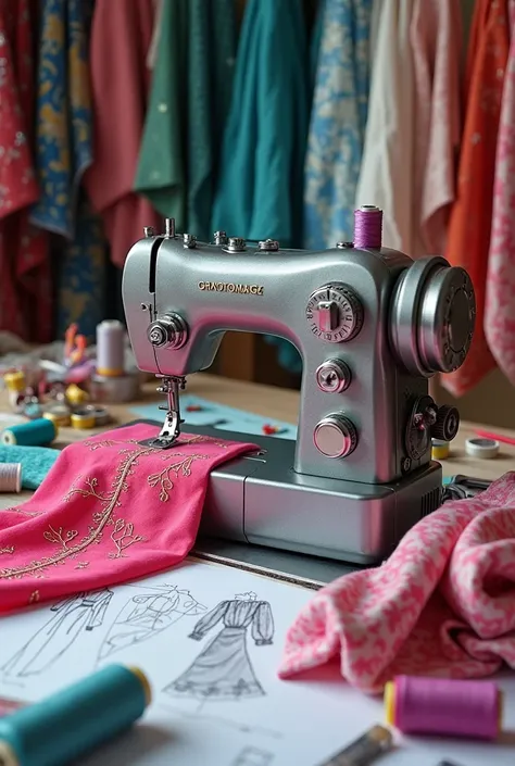 sewing machine, fashion