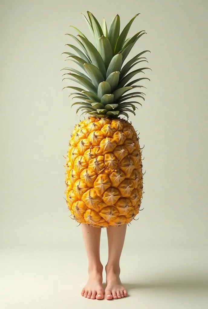 mix human feet and pineapple without heels