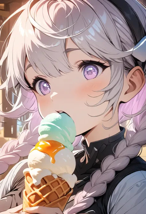 An ice cream