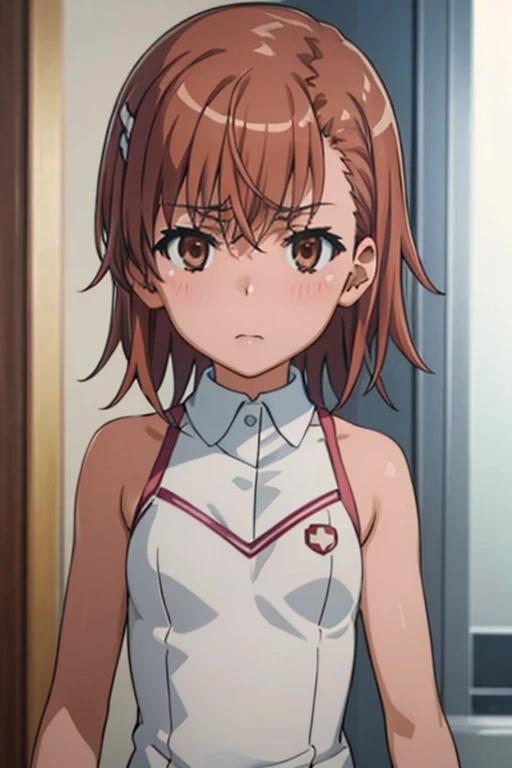 Mikoto misaka.、A Certain Scientific Railgun、girl、Small breasts、whole body、nsfw,blush,playboy bunny,