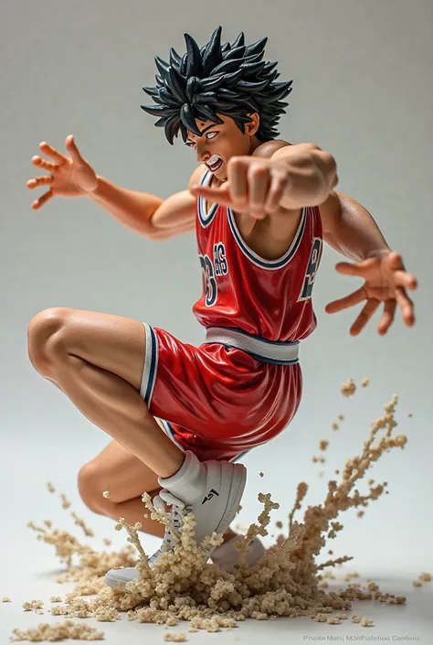 Sakuragi Hanamichi is a character who is an anime slam dunk master，Need a small ornament for this anime character，Falling to the ground ，and damaged