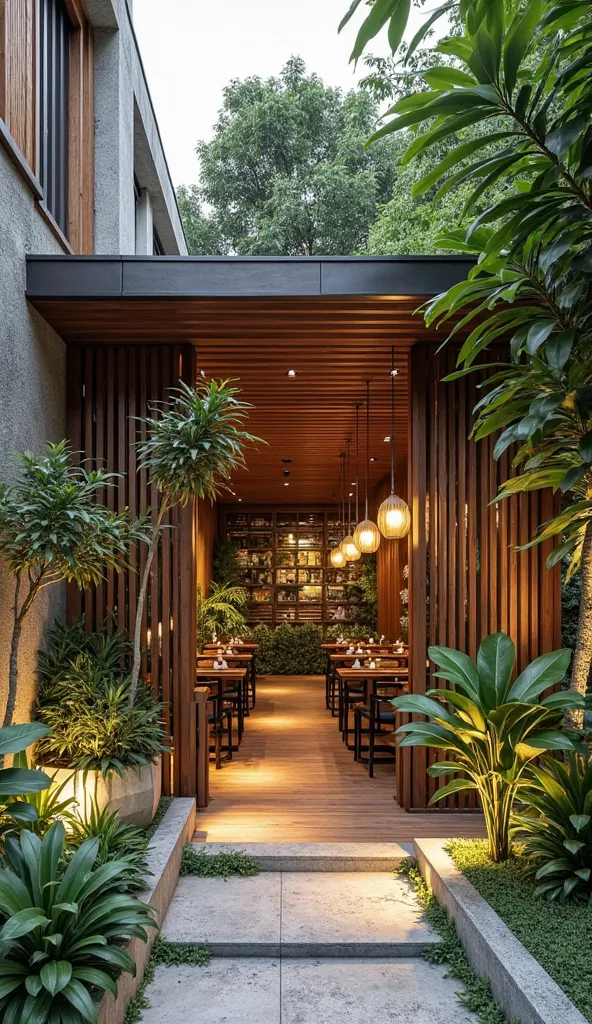 Design Ideas
Overall Style:

Combining open space with greenery, creates a feeling of airiness, close to nature.
 using natural materials such as wood , The tre, Stone , combined with Thai-inspired decorative details.
Space layout (Divided by dimension 30m...