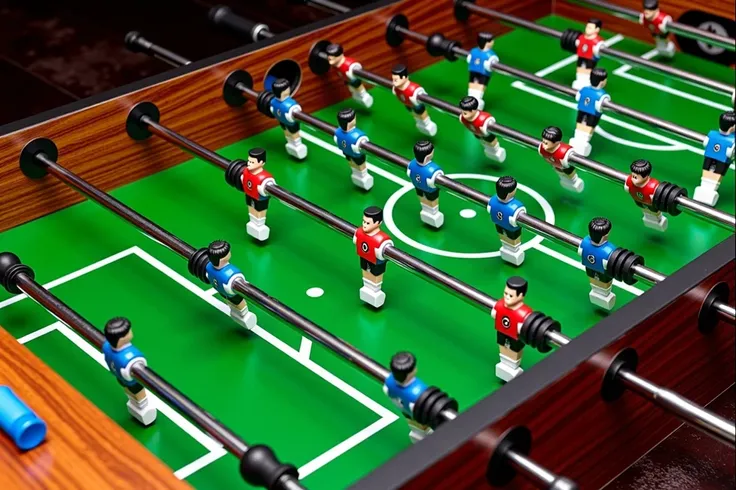 foosball mobile game icon. 4K, 8K.