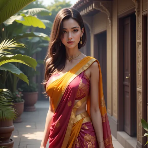 Girl in saree