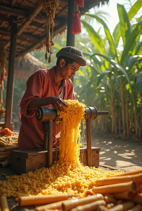 SUGERCANE JUICE MAKING 