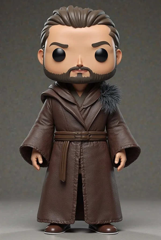 The robe  (With the Funko Pop):
The robe  طويل وواسع، مصمم بأسلوب فونكو بوب بحيث يكون مبسطًا لكنه يحتفظ بتفاصيله المميزة. يمتد The robe  ليغطي الجسم بالكامل، مع غطاء رأس كبير متصل بالرأس، مما يضفي طابعًا غامضًا.

The robe  مفتوح من الأمام، كاشفًا عن جزء من...