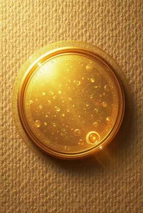 make a pin button (circle one) with a design of gold, you should take xare the rest design 