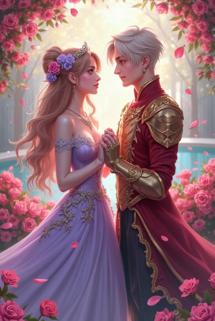 Valentine Skin Pictures of Vale and Valia from MLBB Games