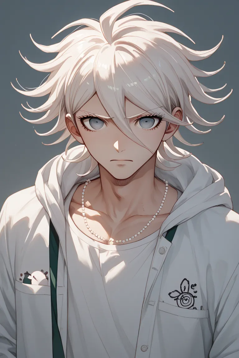 Danganronpa、Komaeda Nagito、 One Man、White-Haired Komae、is tall